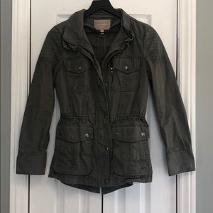 Gray Banana Republic Women’s Utility Jacket